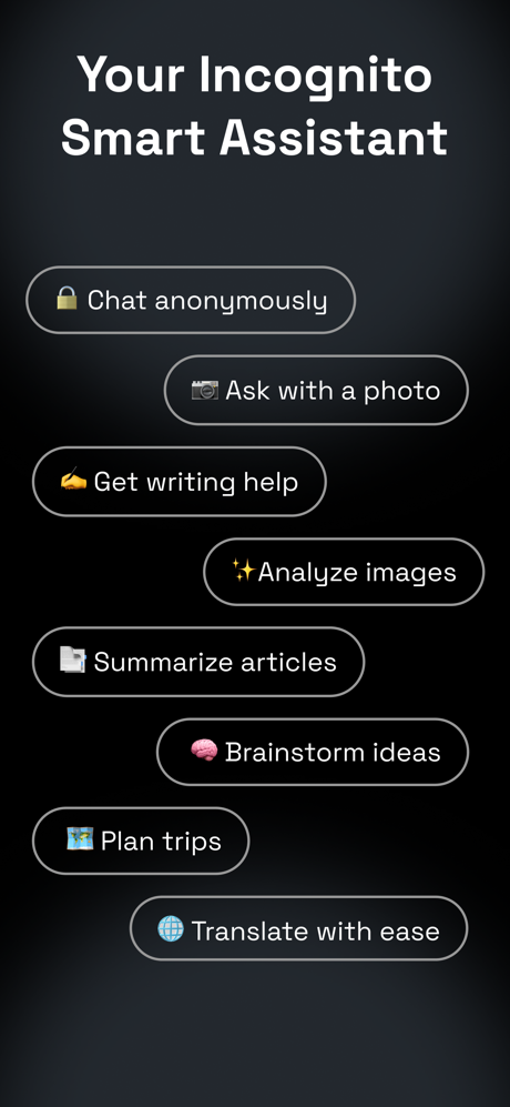 Mask - Incognito AI Chat screenshot 2