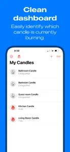 Candalert: Your Smart Candle screenshot #6 for iPhone