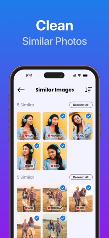 AI Cleaner: Photo Delete Swipe screenshot