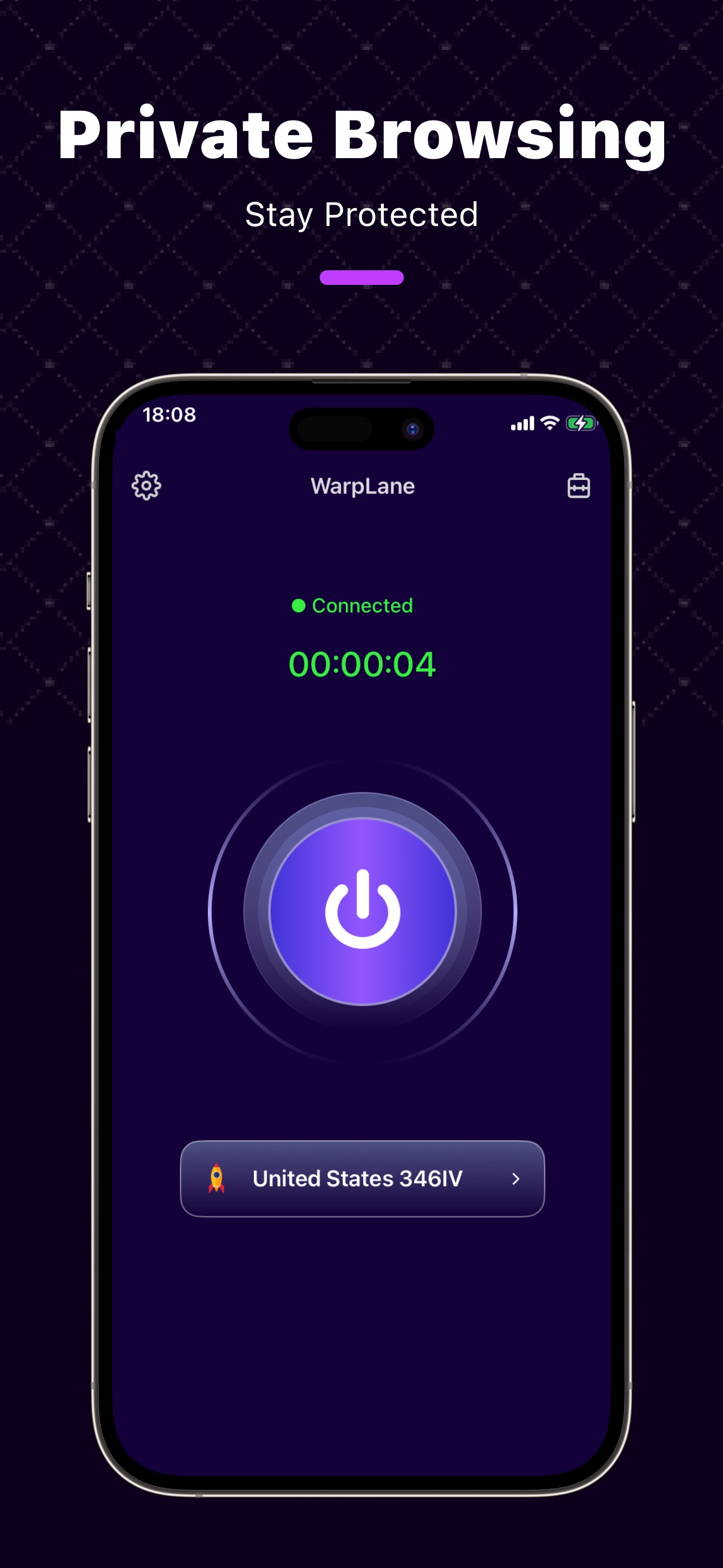 Screenshot 3 of WarpLane VPN