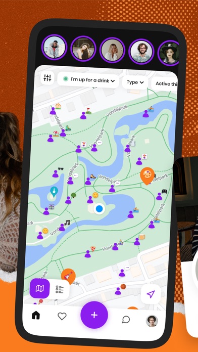 Amigos - Connecting fun people Screenshot