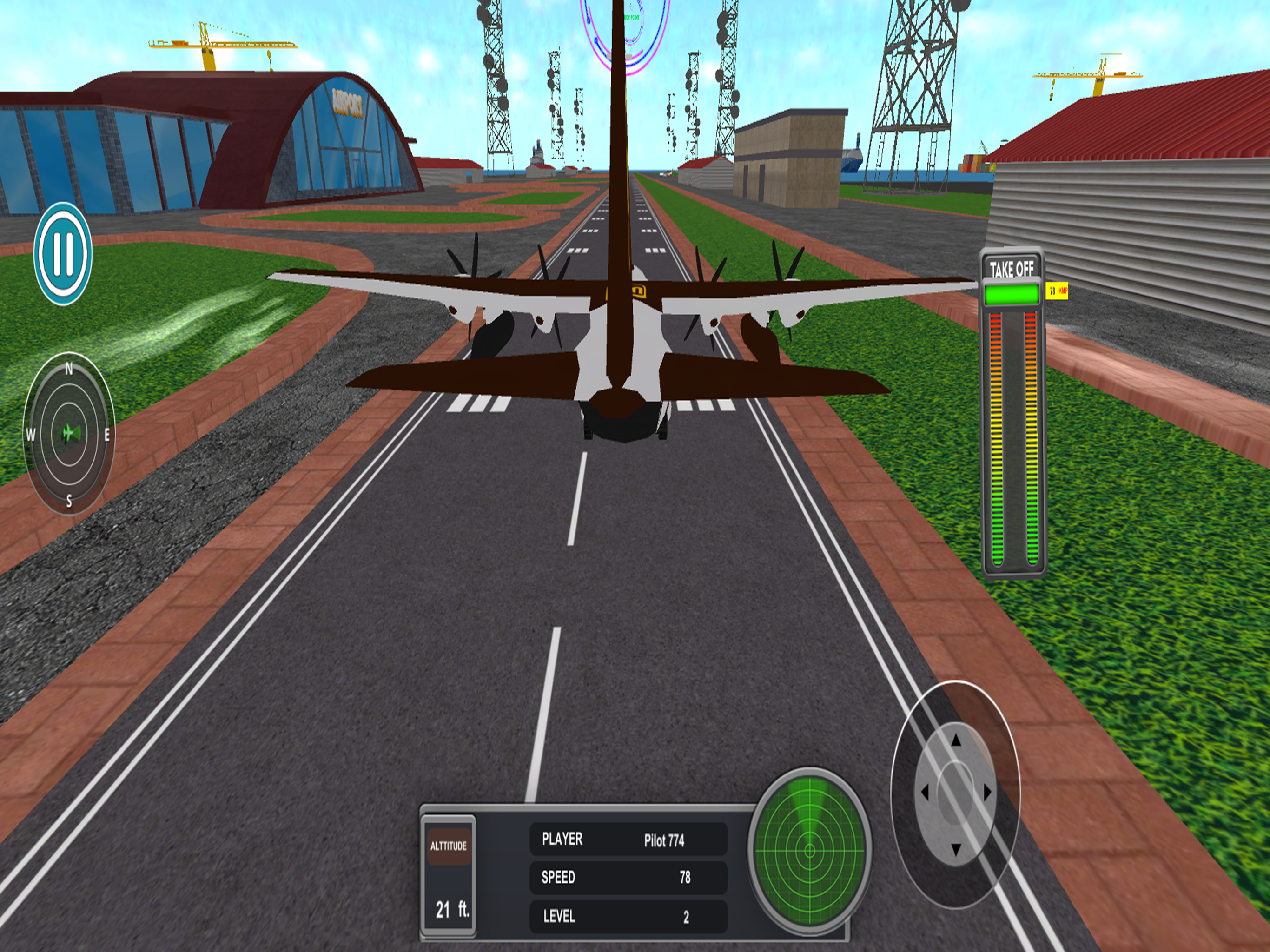 City Airline Flight Game screenshot 3