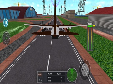 City Airline Flight Game iPad screenshot