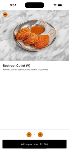 BKC – Biryani Kebab Chai iPhone screenshot