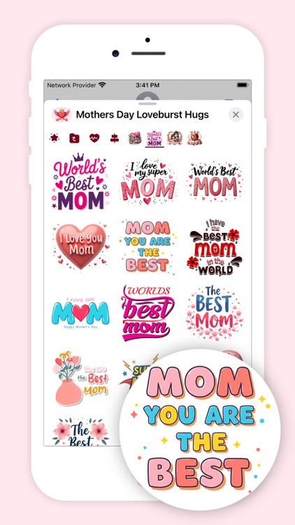 Mother's Day Loveburst Hugs