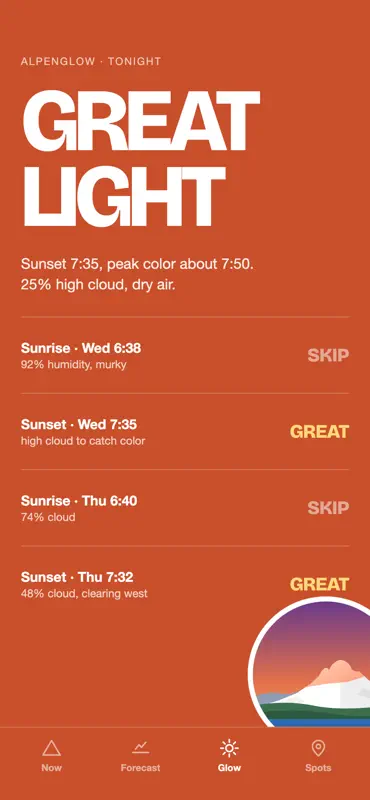 Mountain Visibility Forecast screenshot 5 of 5