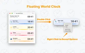 any world clock iphone resimleri 2