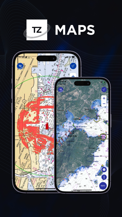 Screenshot #1 pour TZ iBoat – Marine Navigation