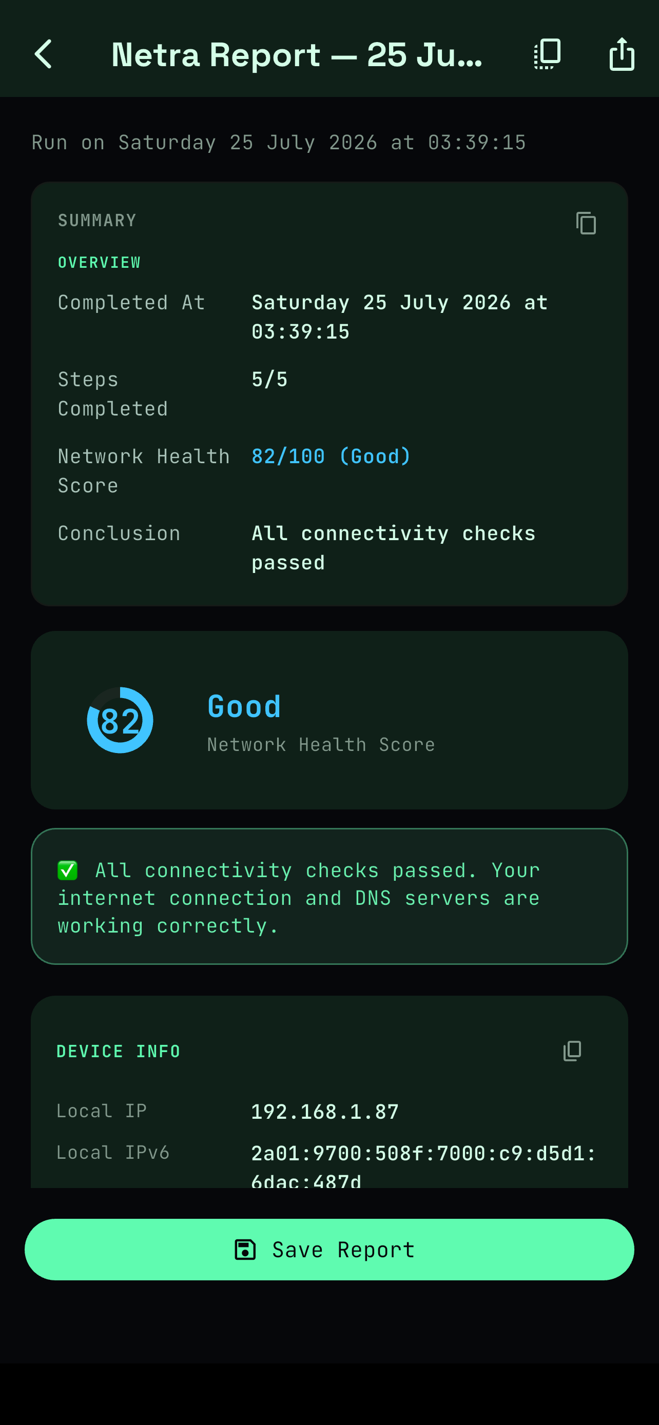 Netra: Network Toolkit screenshot 2
