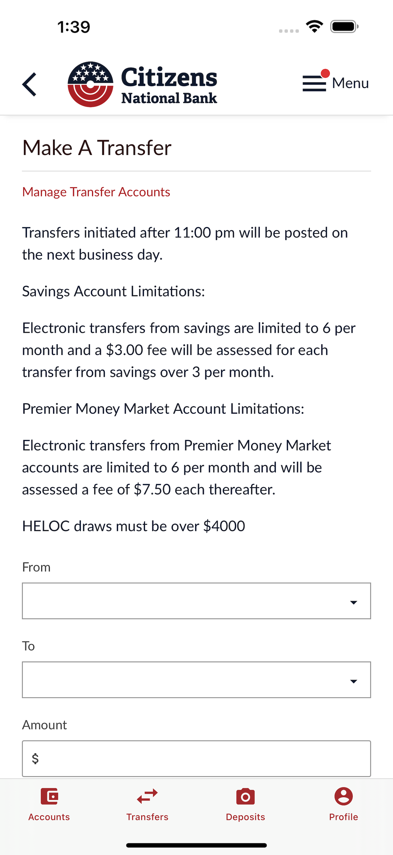 CITIZENS NATIONAL BANK TEXAS screenshot 5