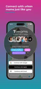 Friendly: Connect Moms Locally screenshot #1 for iPhone