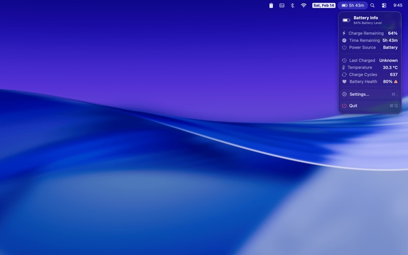 Screenshot #1 pour Maximum Power: Battery Utility