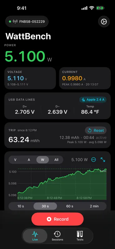 WattBench screenshot 1 of 10