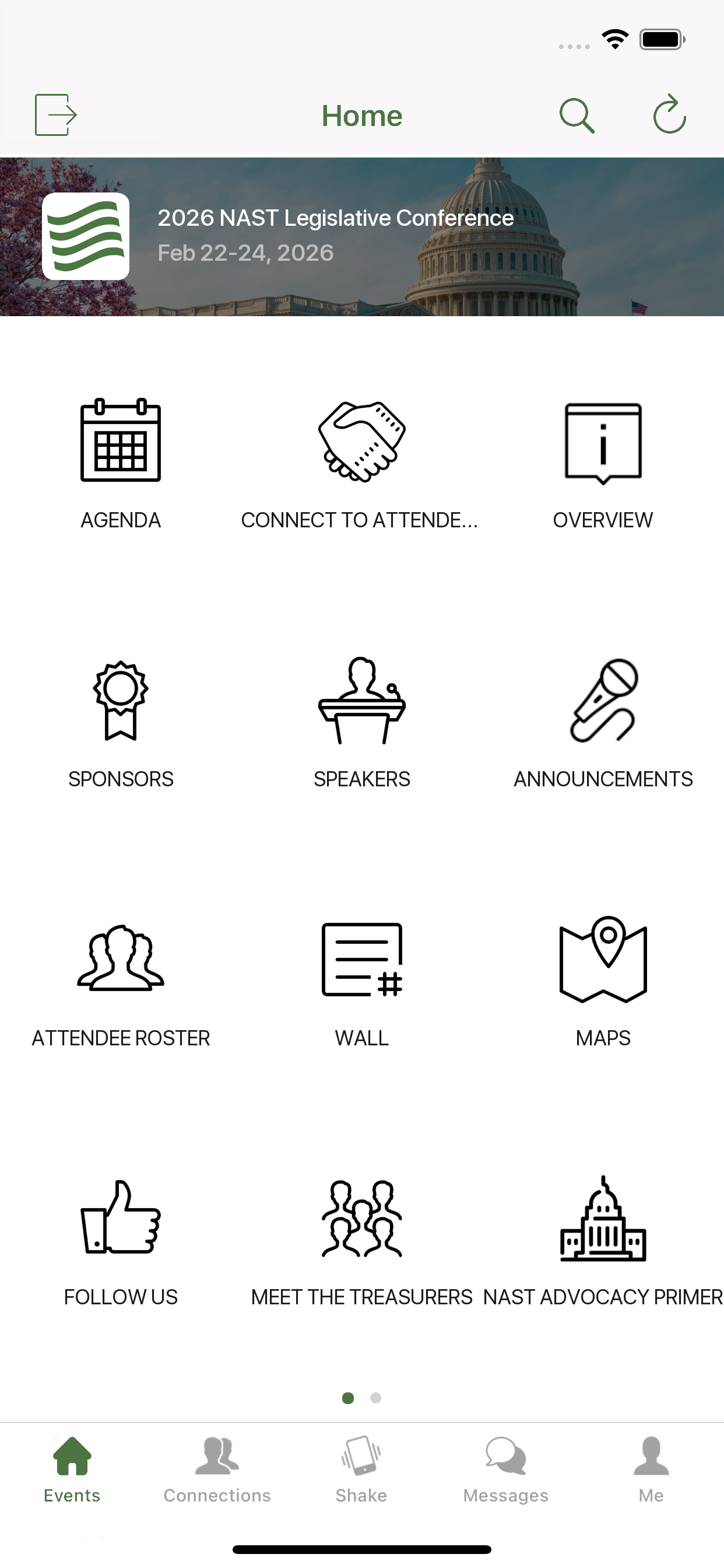 NAST Events
