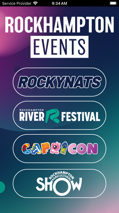 Screenshot #1 pour Rockhampton Events