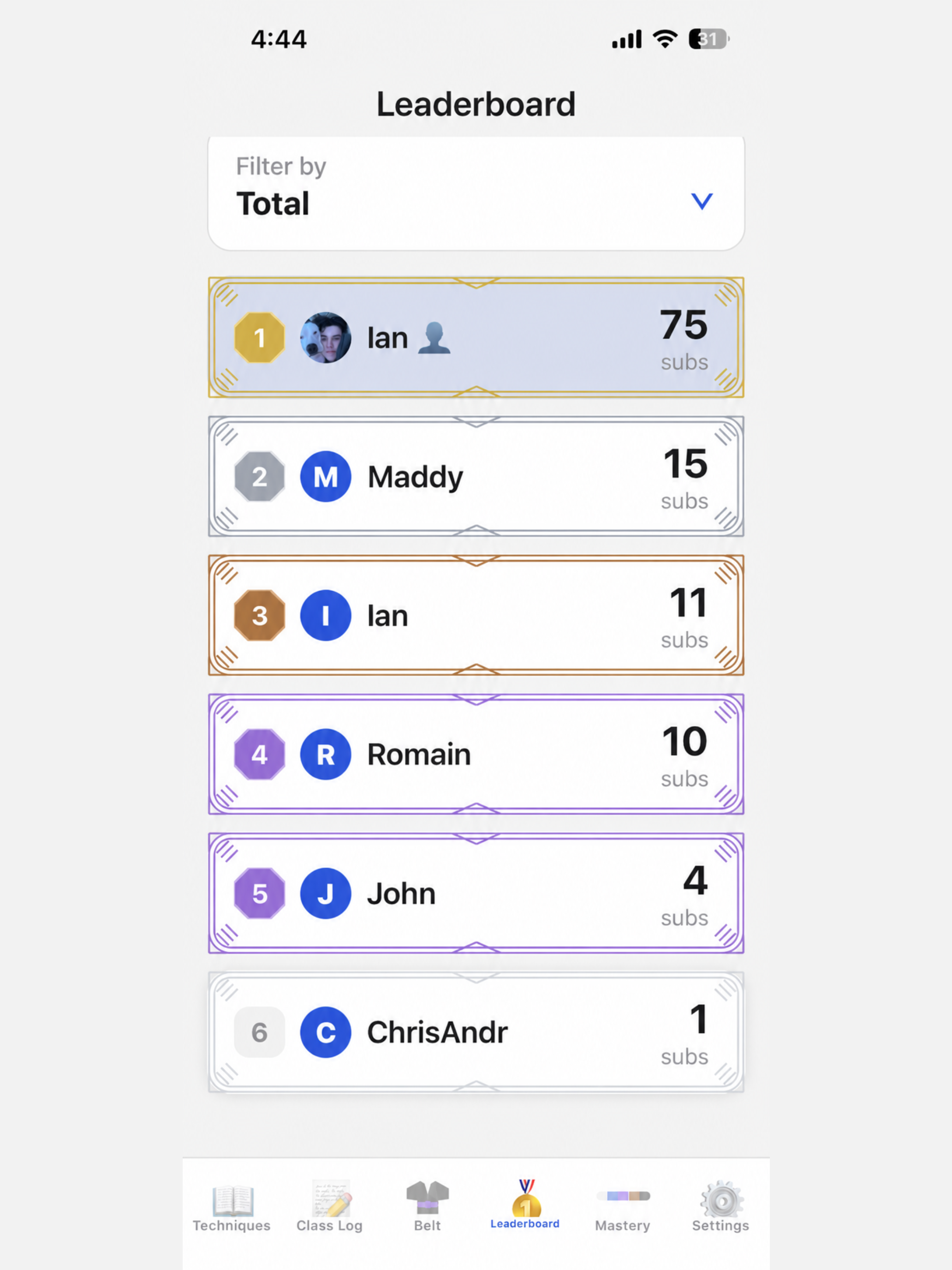 TapFastBJJ screenshot 9