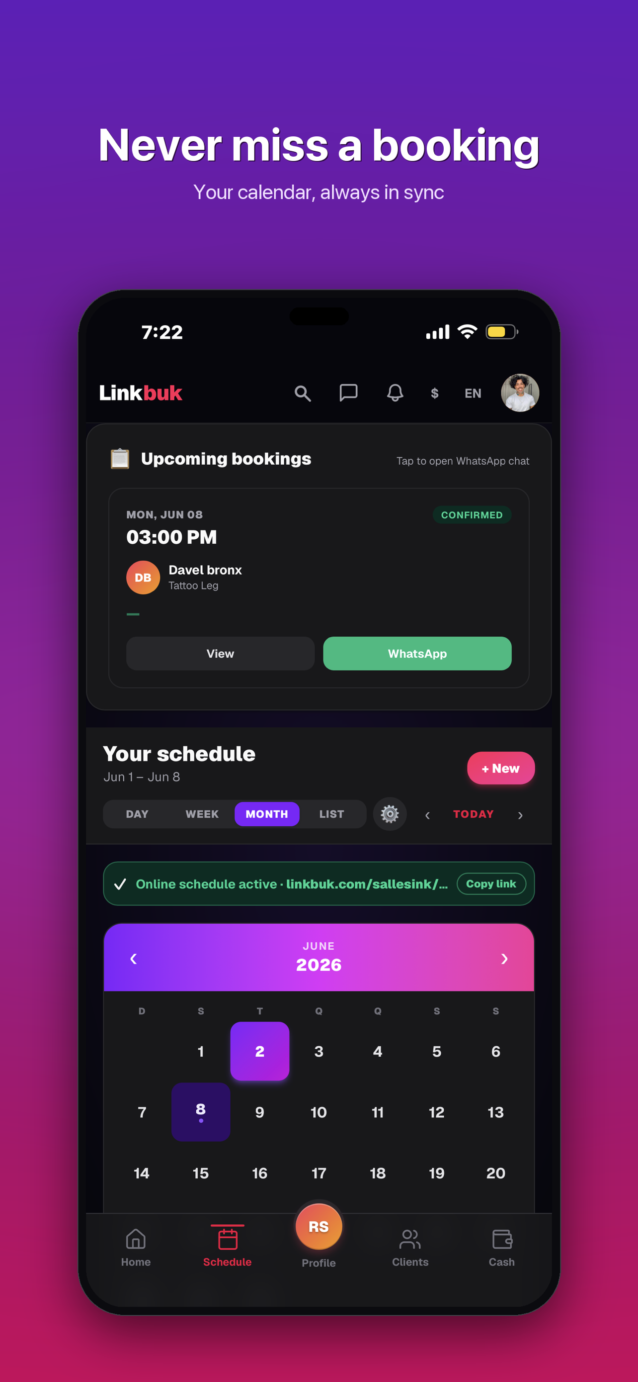 Linkbuk screenshot 3
