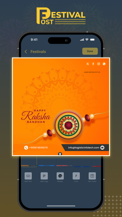 Festival Post Maker -FestyPost Screenshot
