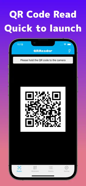 Quick QR code Generate & Read screenshot 1