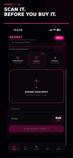REGRET: Buy Smarter screenshot 2