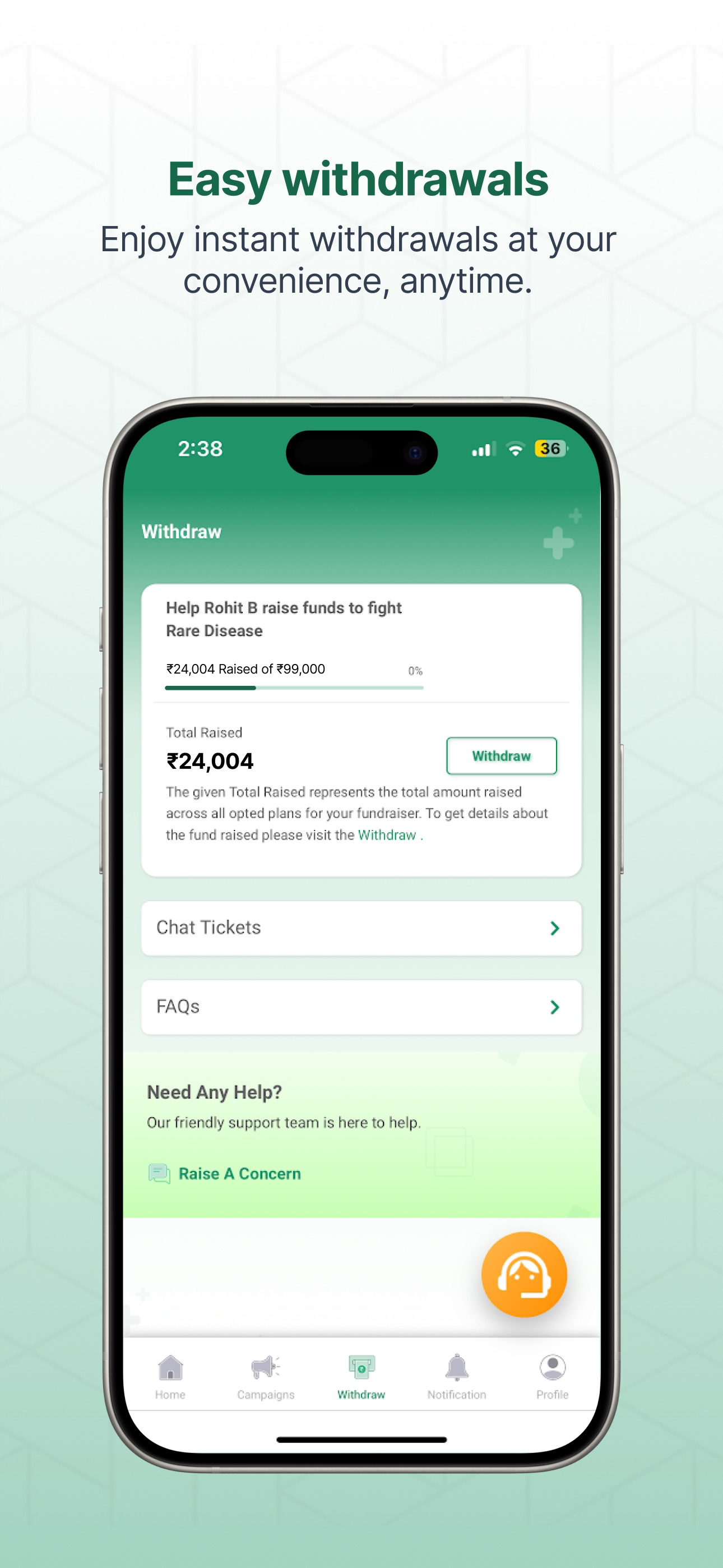 Impact Guru: Campaigner App screenshot 5