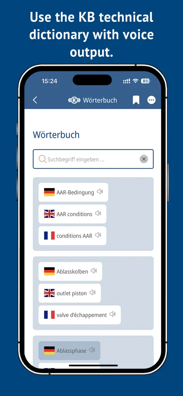 Screenshot #3 pour Knorr-Bremse mobile