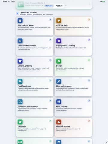 Cordial Systems iPad screenshot