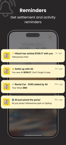 Splitup: 分摊账单 screenshot