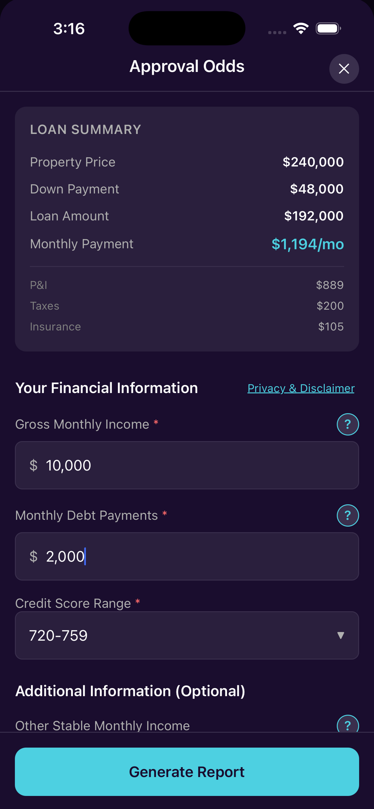 AmortiCalc screenshot 6
