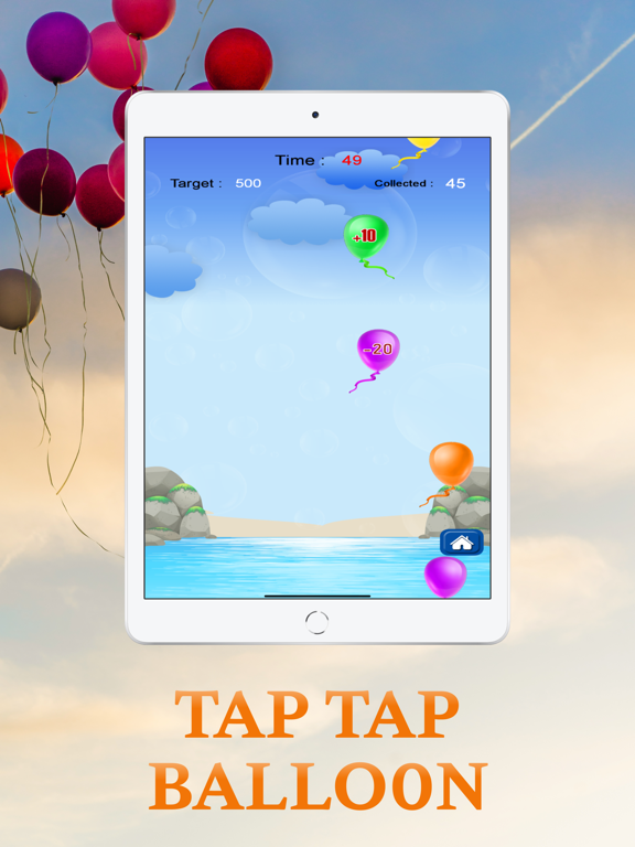 Tap Tap Balloons iPad screenshot