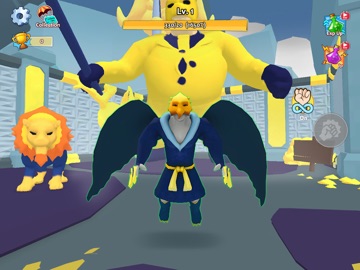 Monster Jump Evolution iPad screenshot