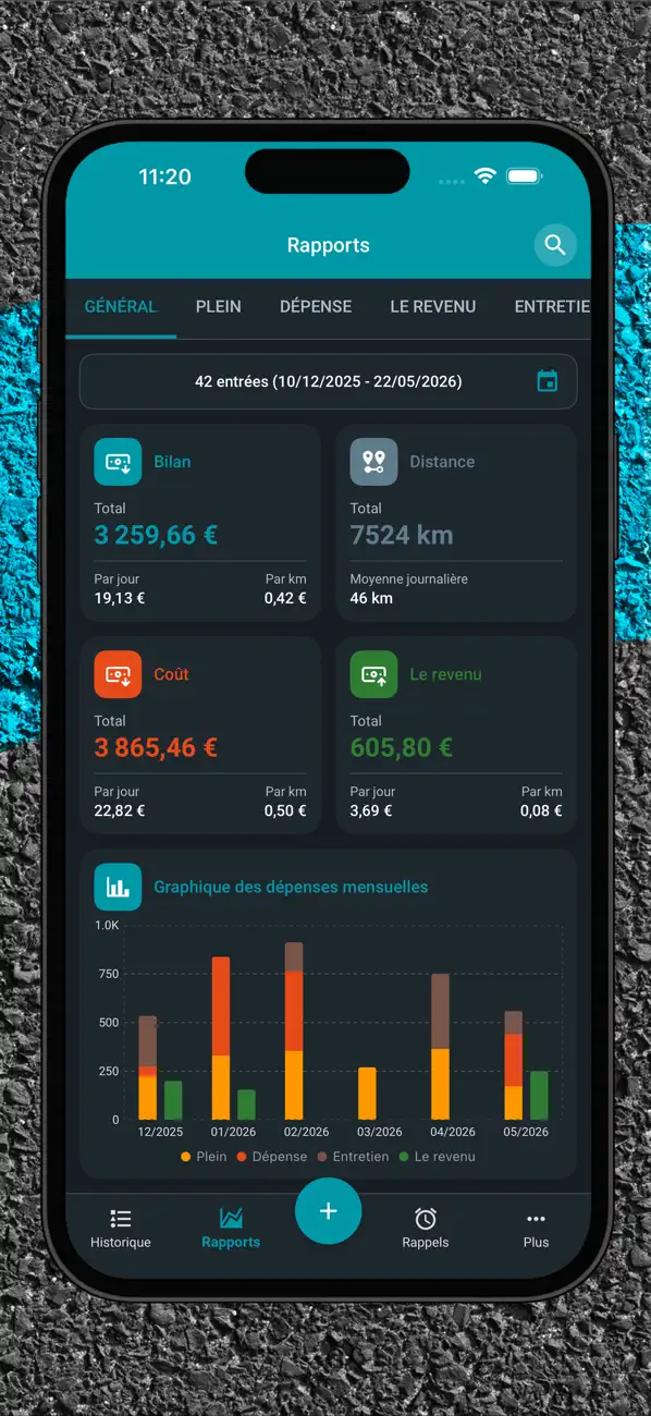 Screenshot #2 pour Drivvo - Gestion des véhicules