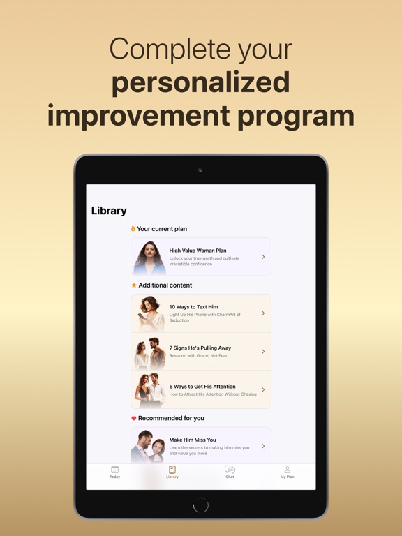MusesAcademy: Daily Growth iPad screenshot 5 - Lifestyle app