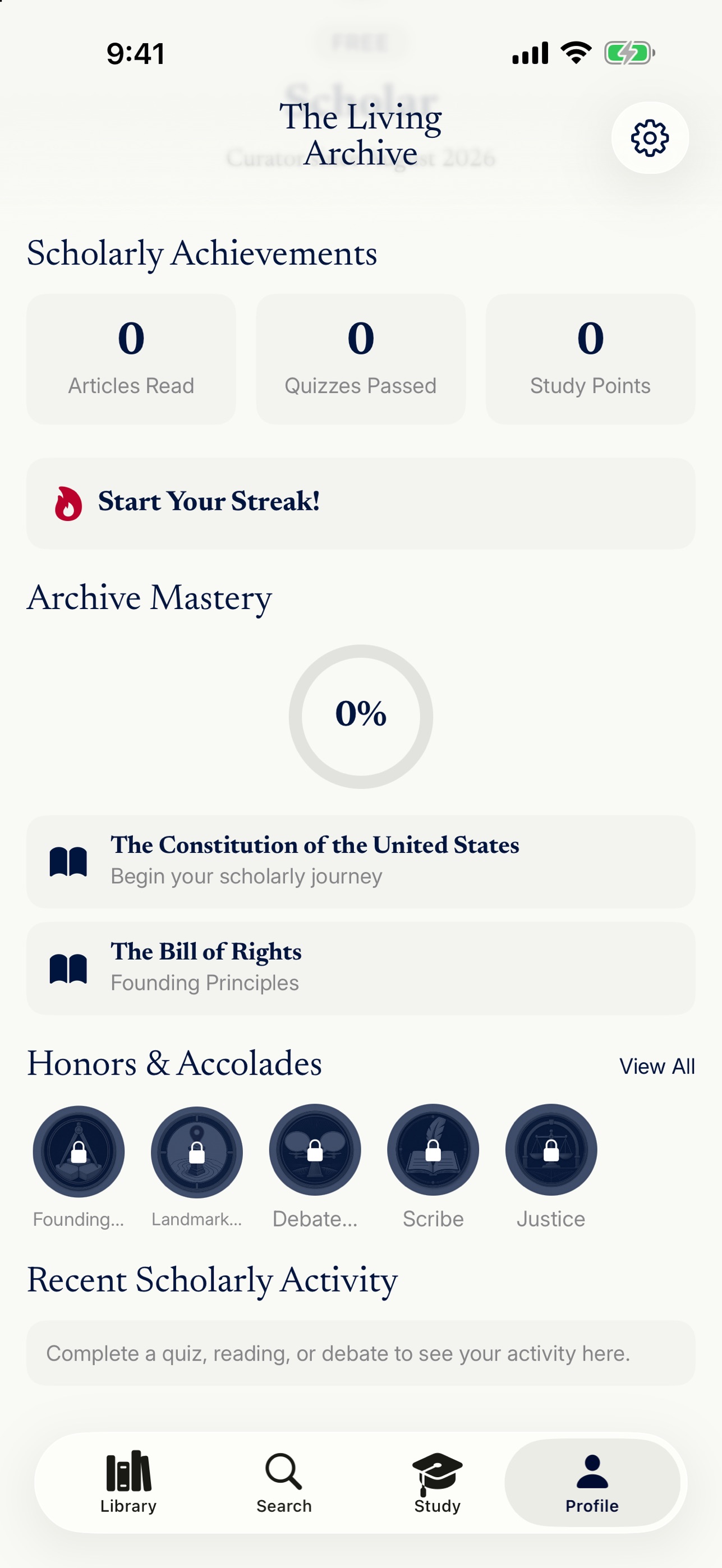 Screenshot 2 of The Constitution App