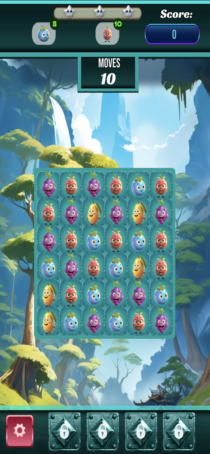 Pepper Pop Blast Fruit Puzzle screenshot 5