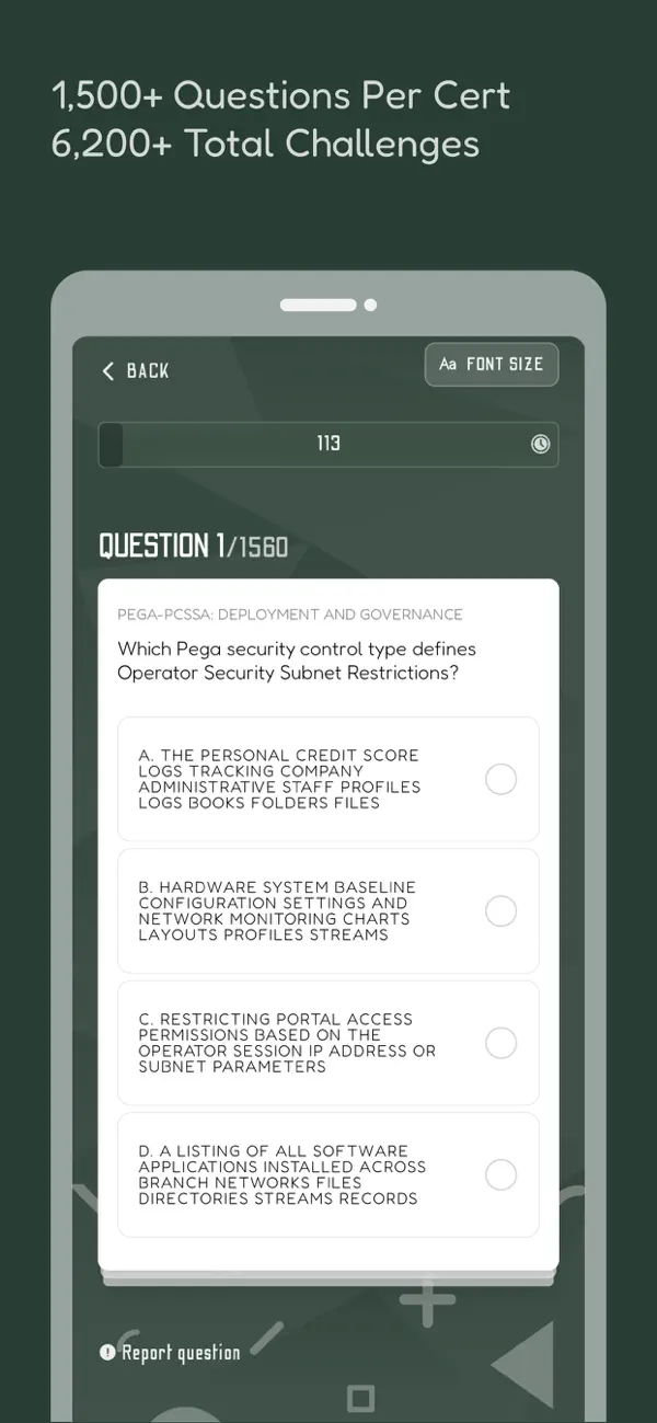 Screenshot #3 pour Pega Cloud Exam Prep: with AI