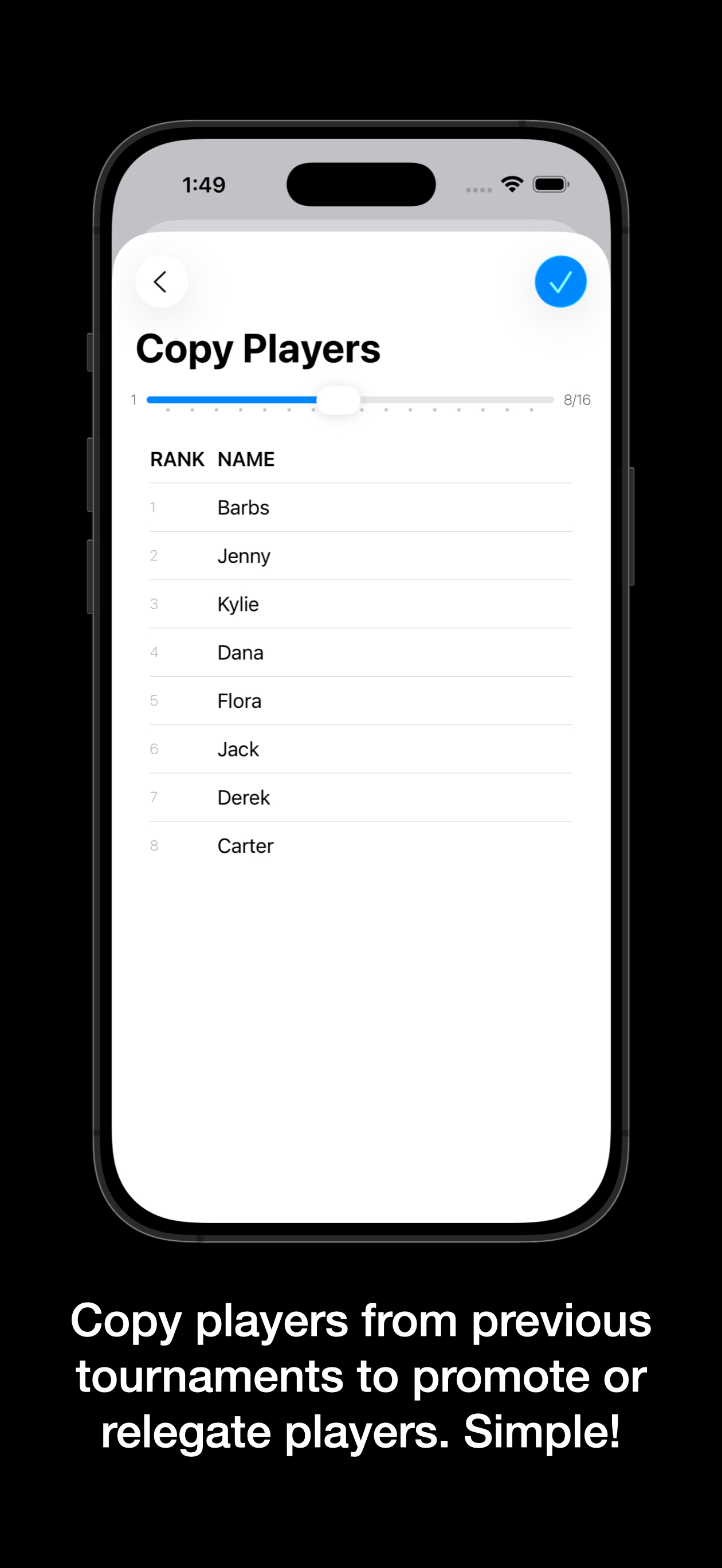 Tournament Scheduler screenshot 13