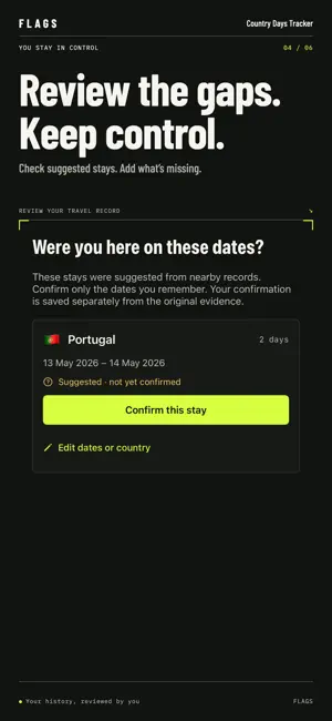 Flags: Country Days Tracker screenshot 4