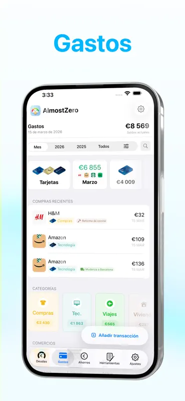AlmostZero - Control Deudas screenshot 4 of 10