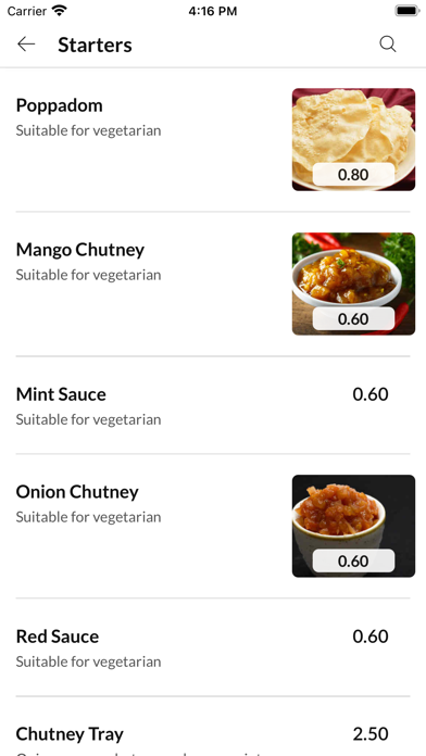 Taj Mahal Tandoori Screenshot