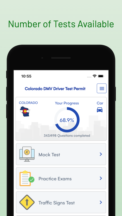 Colorado DMV Drivers Test Prep Screenshot