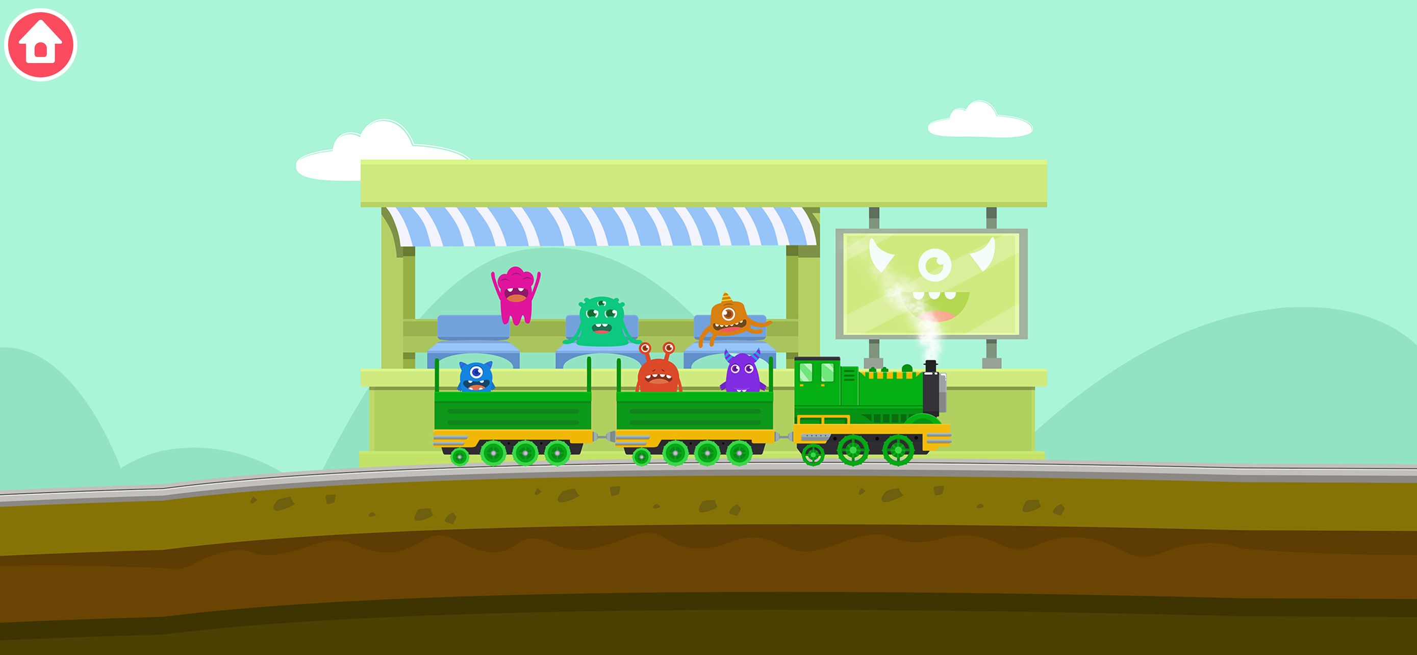Train Driving Games for kids