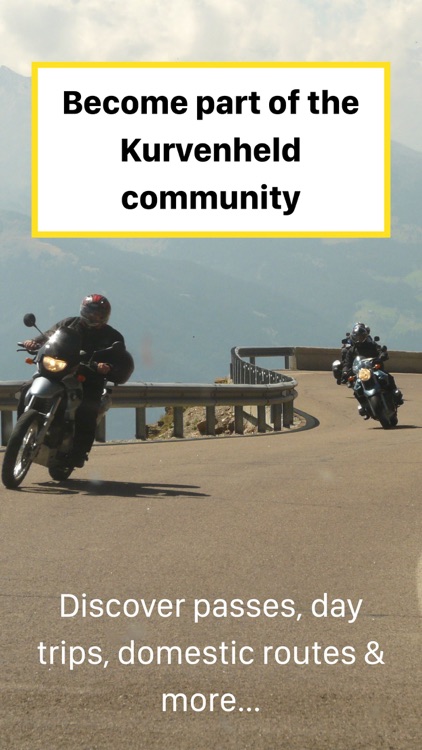 Kurvenheld Turns Tracker. Navi