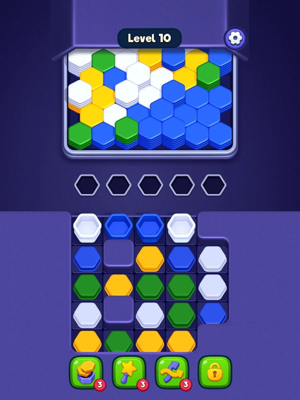 Hexa Fall: Color Sort screenshot 9