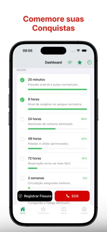 TabacoOff: Pare de Fumar Hoje iPhone screenshot