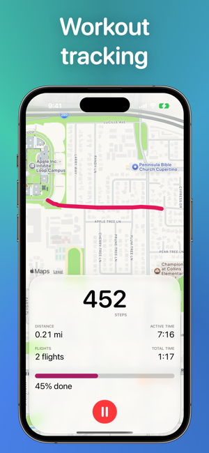 Steps - Pedometer & Workouts Screenshot