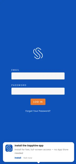 Sapphire Connect screenshot 1