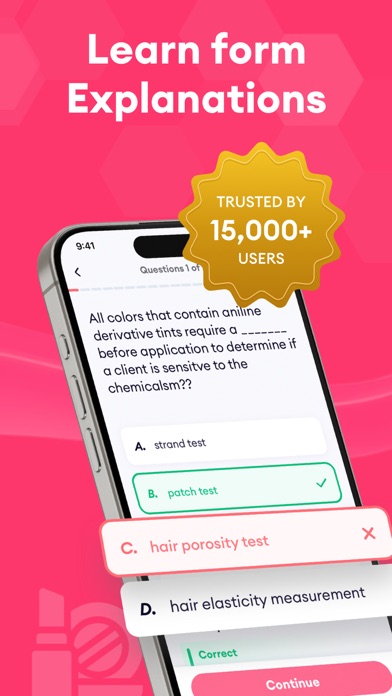 Screenshot 3 of Esthetician Exam Prep Practice App
