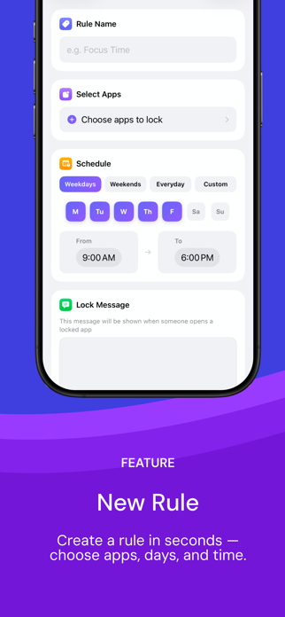 FocusLock - Smart App Lock Screenshot 2 of 7
