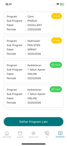 Portal Bimbel IC screenshot